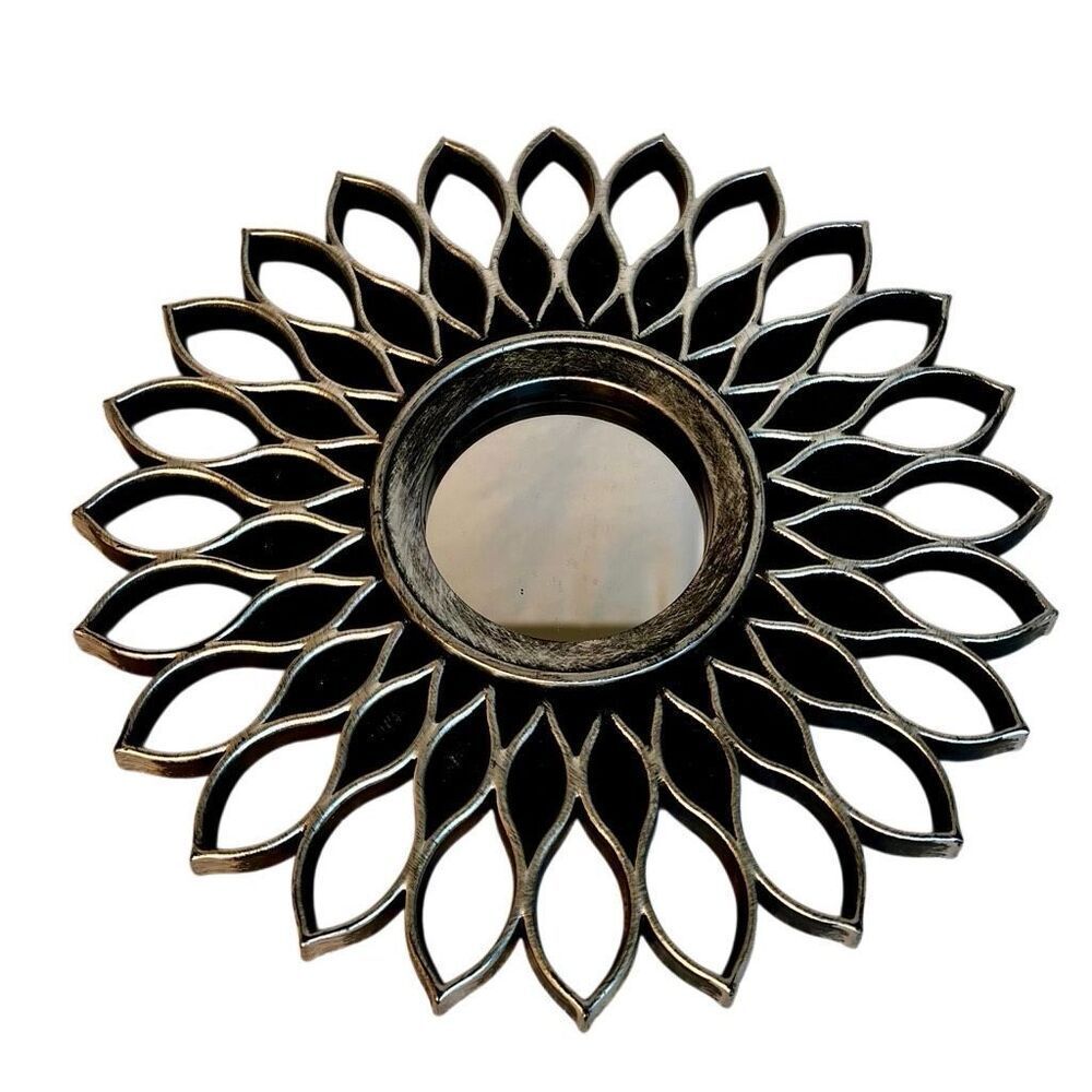 Beautiful Sunburst/ Sunflower Mirror Used as Set Dressing on Popular TV Show!